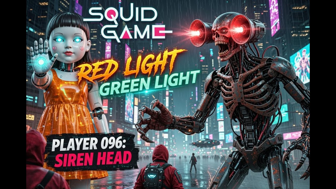 OMG 😱 SIREN HEAD IN SQUID GAME