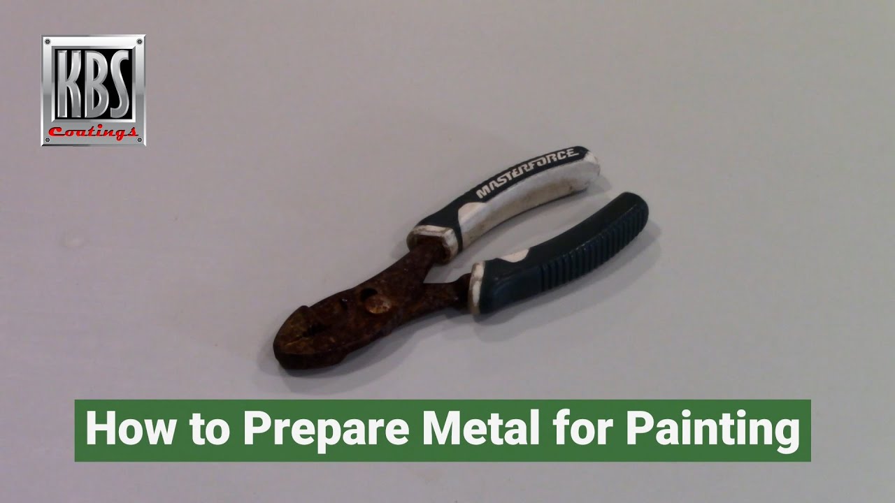 How to Prepare Metal for Painting - A Guide to Using KBS Klean & KBS RustBlast for Superior Adhesion