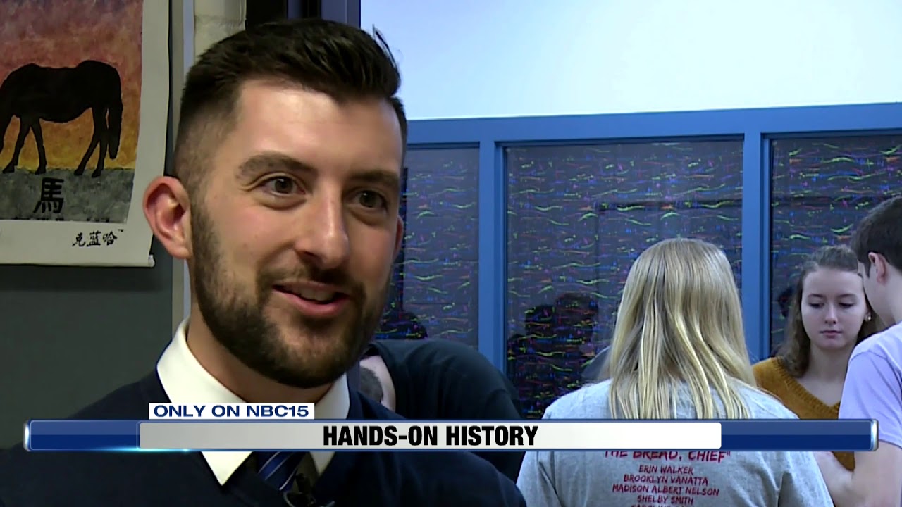 Decades of school records give Platteville students a hands-on history lesson
