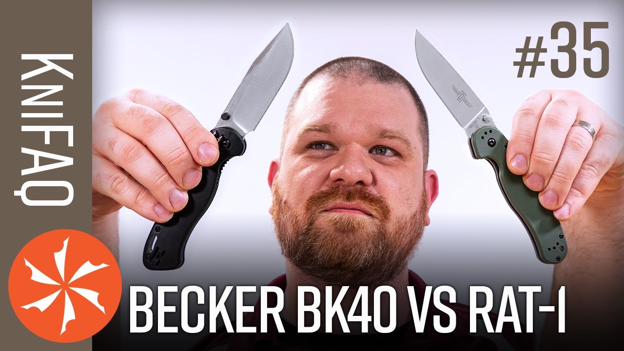 KnifeCenter FAQ #35: OKC RAT-1 vs Becker BK40 + MagnaCut Steel, Food Prep Folders, More...