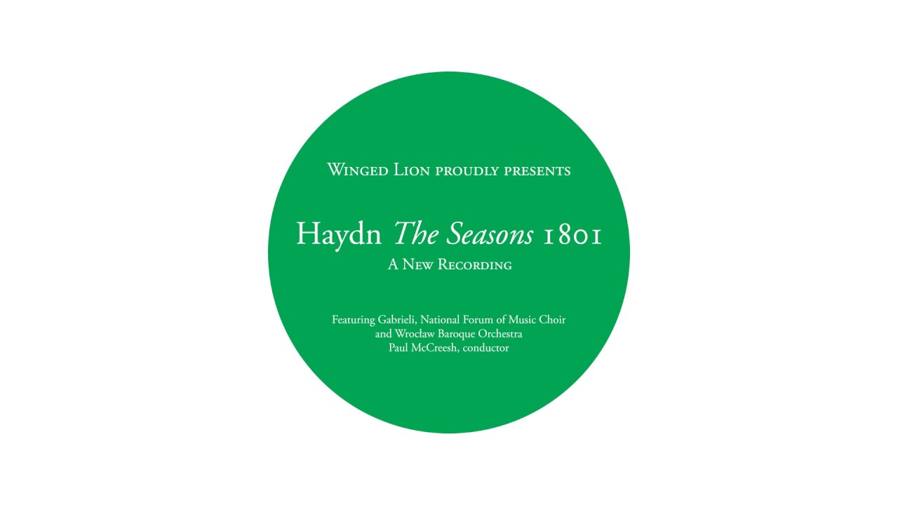 Haydn The Seasons 1801: opening clip