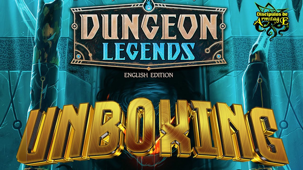 Dungeon Legends Unboxing ¡Explorandolo  por Primera Vez!