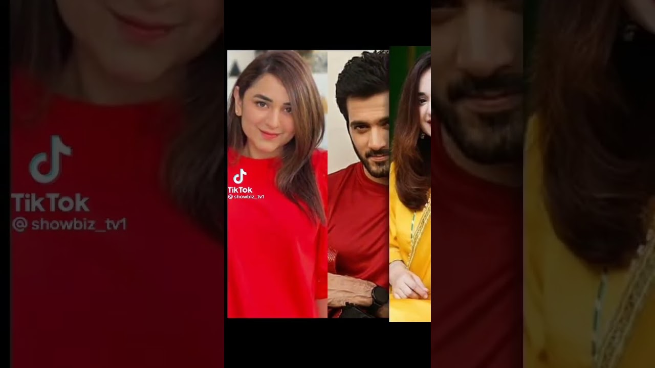Wahaj ali YumnaZaidi new latest Tik Tok video 😍😍