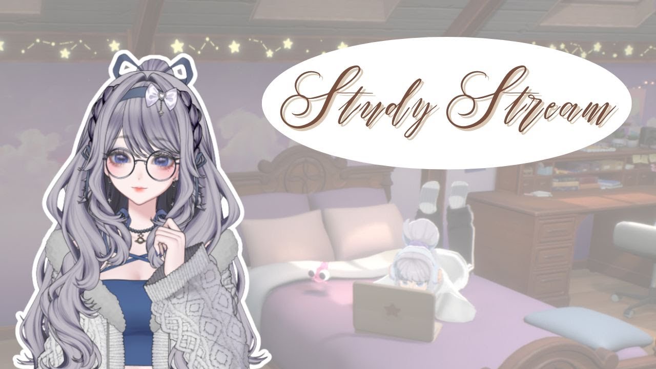 [Study Stream] Study with Me | Lofi Vibes | Rain and Typing ASMR