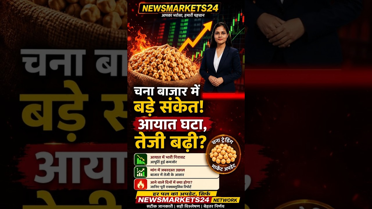 चना बाजार में बड़े संकेत ! आयात घटा, तेजी बढ़ी ? | Chana Market Update