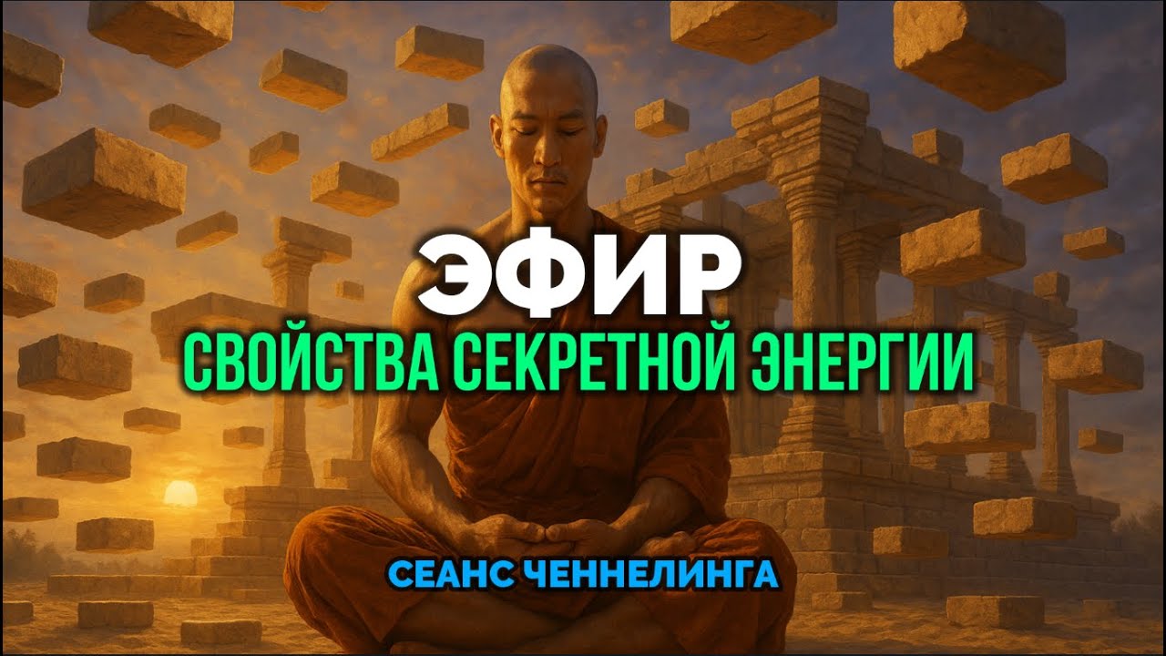 ЭФИР.  СВОЙСТВА СЕКРЕТНОЙ ЭНЕРГИИ. Сеанс ЧЕННЕЛИНГА