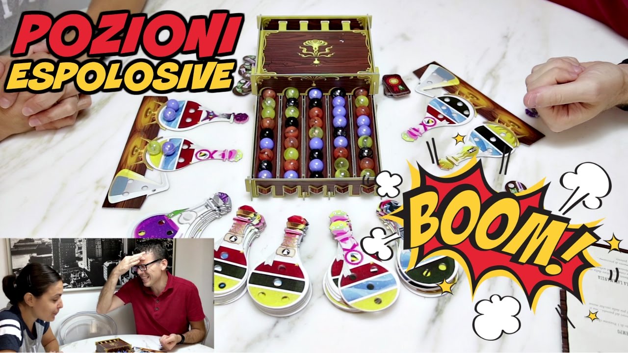 POZIONI ESPLOSIVE: SFIDA MAGICA al gioco da tavolo dell'anno