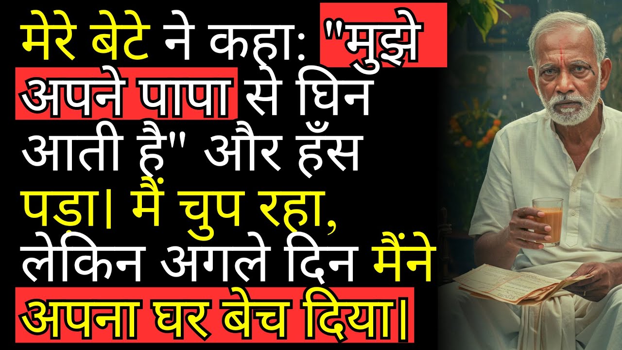 मेरे बेटे ने कहा: 