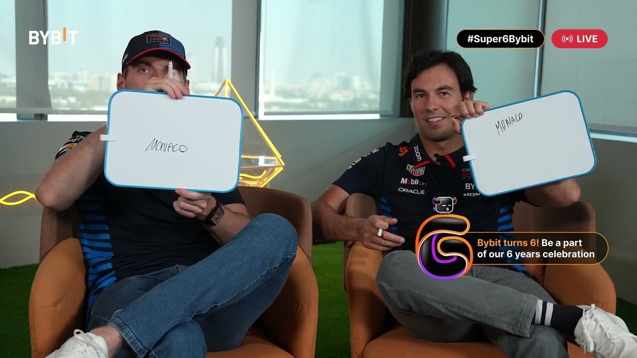 Catching up with Oracle Red Bull Racing Drivers Max Verstappen and Sergio Checo Perez