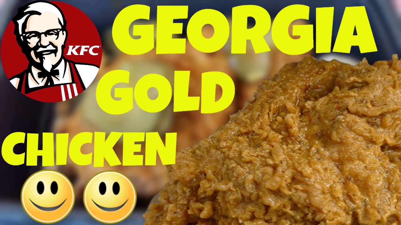 KFC Georgia Gold Chicken Food Review