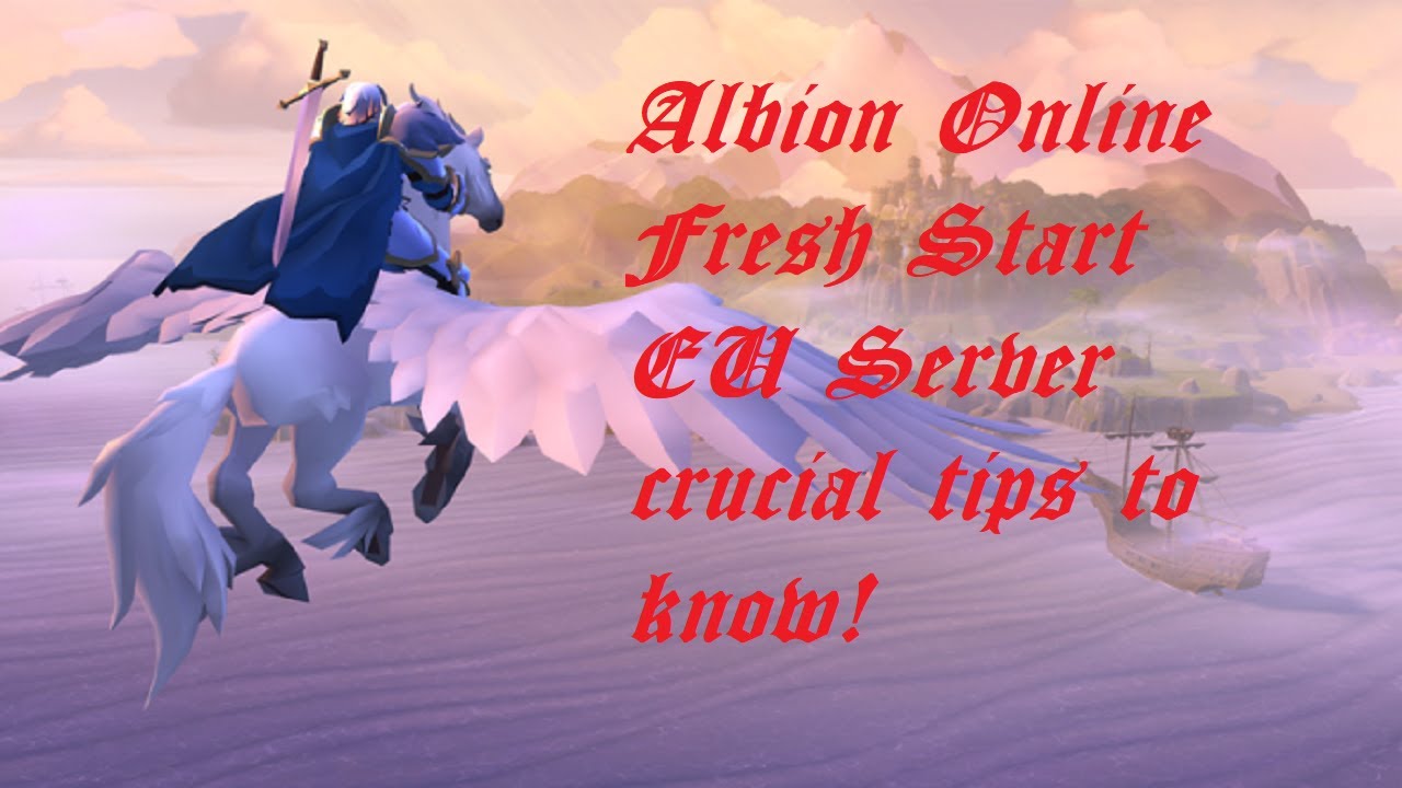 Albion online simulation fresh start new EU server