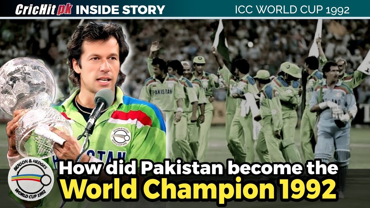 How did Pakistan become the World Champion 1992 | CricHit INSIDE STORY 