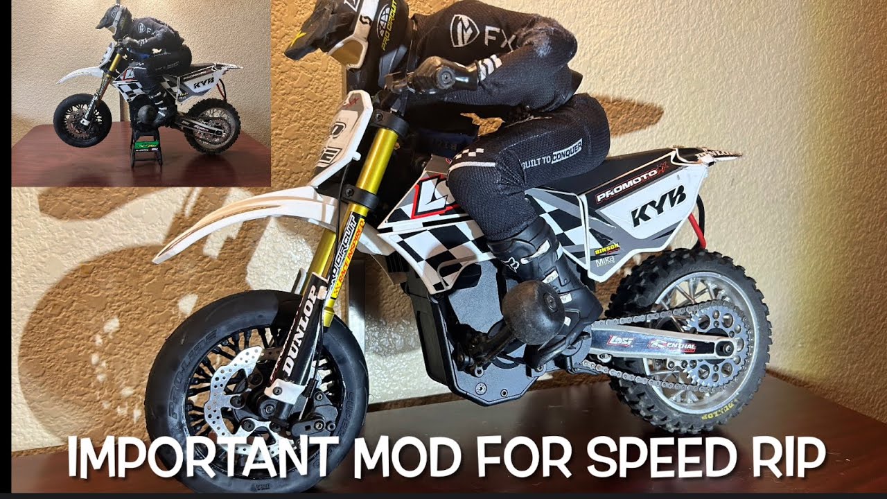 Promoto Mx much needed modification to suspension! Lowing shocks to get weight right 100mph quest