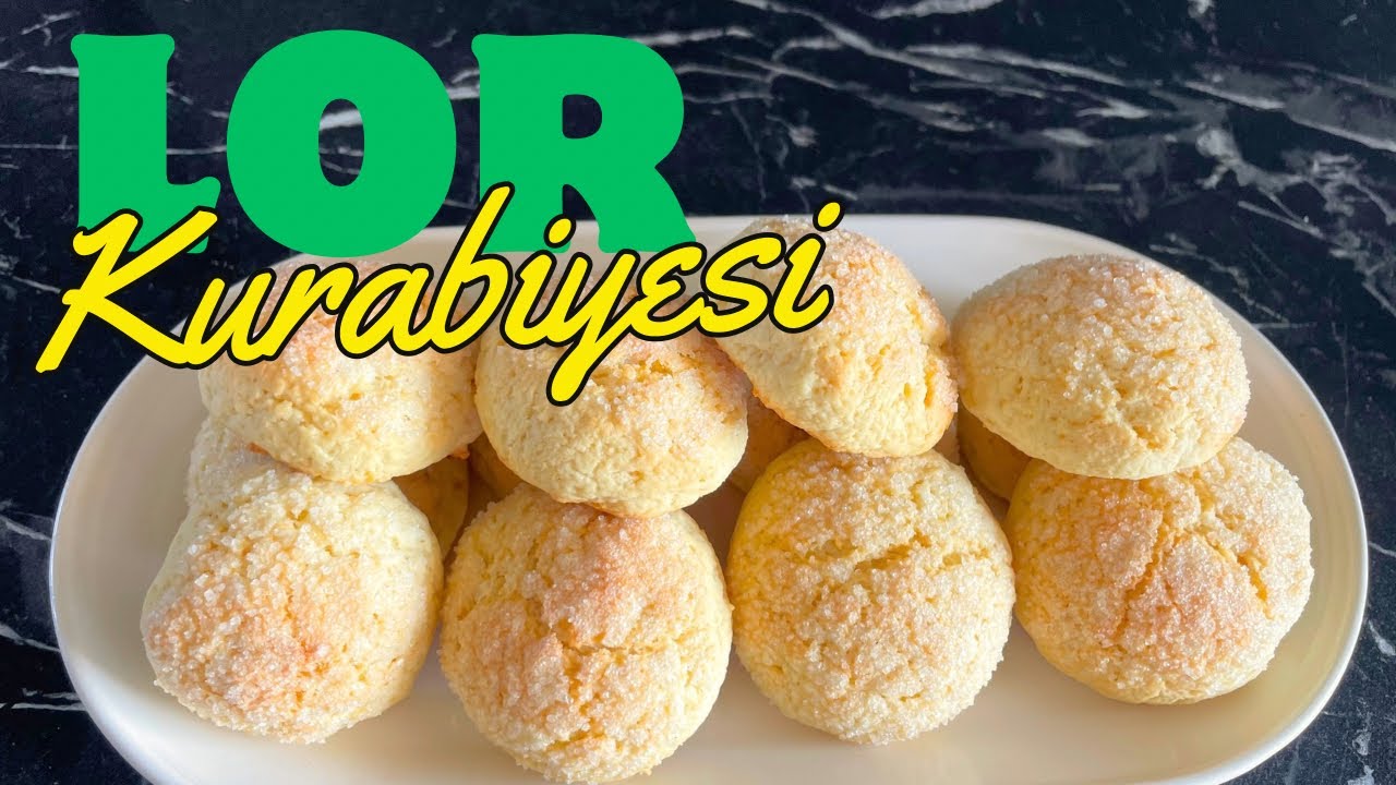 5 DAKİKADA YUMUŞACIK LOR KURABİYESİ / ÇAY SAATLERİNİN FAVORİSİ ✅✅