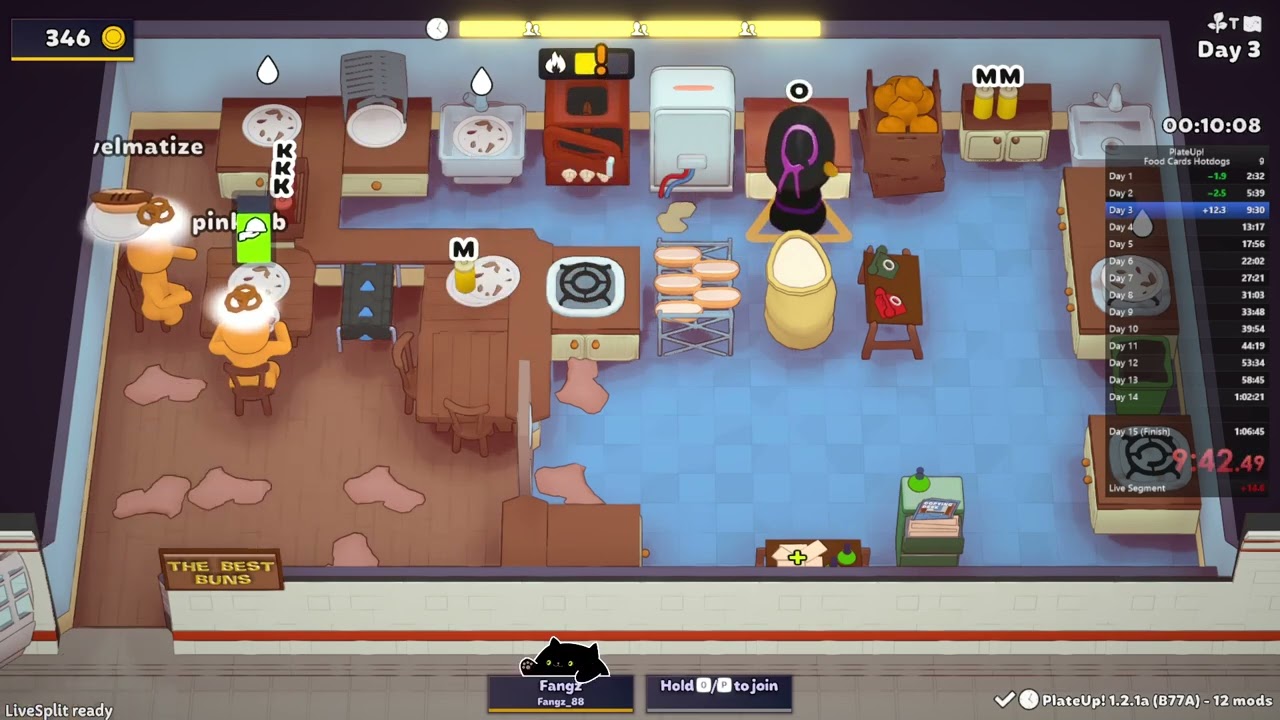 PlateUp! Hotdogs Food Card Challenge 1.13.32.500