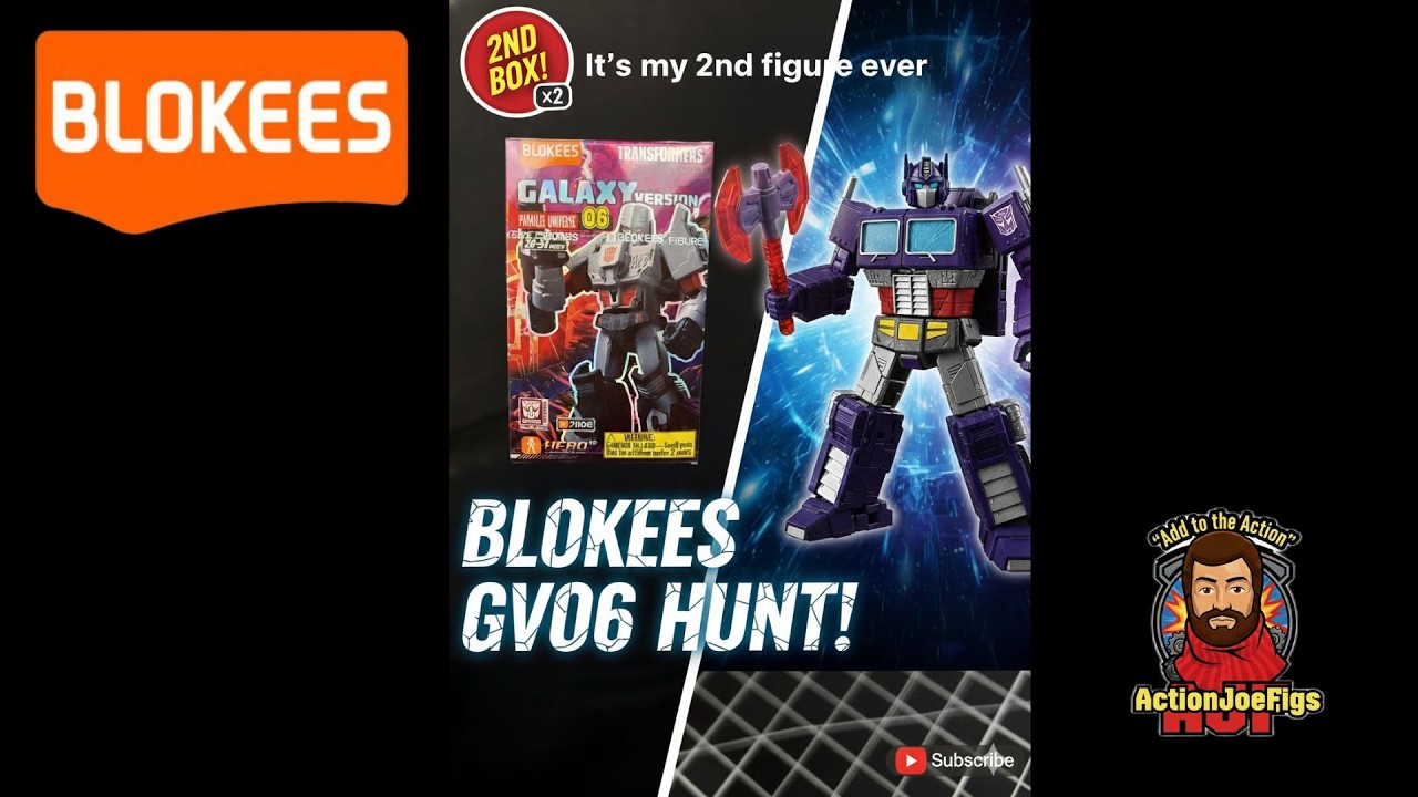 Unboxing my SECOND Blokees Transformers Galaxy Version 6 (Parallel Universe) blind box!