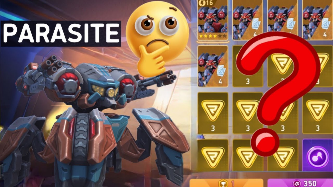 Mech Arena : Bạn mất bao lần để quay ra Parasite ?