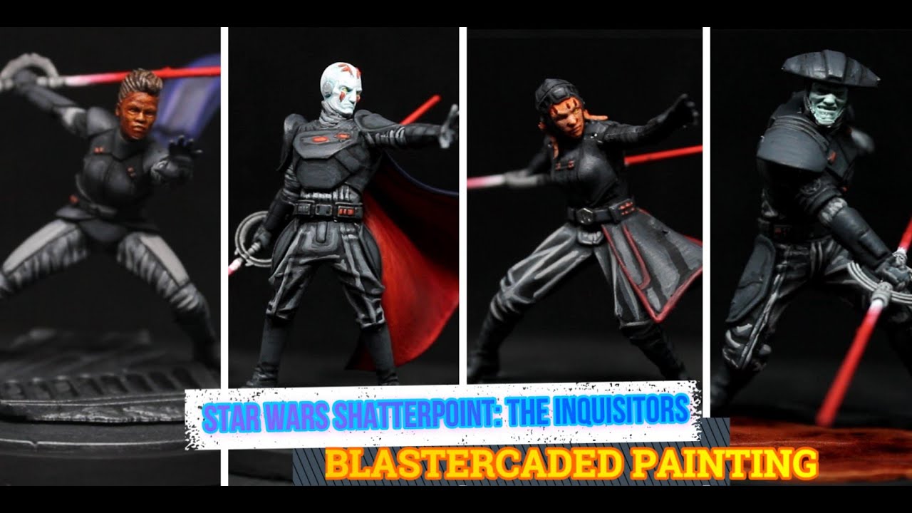 How to Paint Star Wars Shatterpoint: The Inquisitors