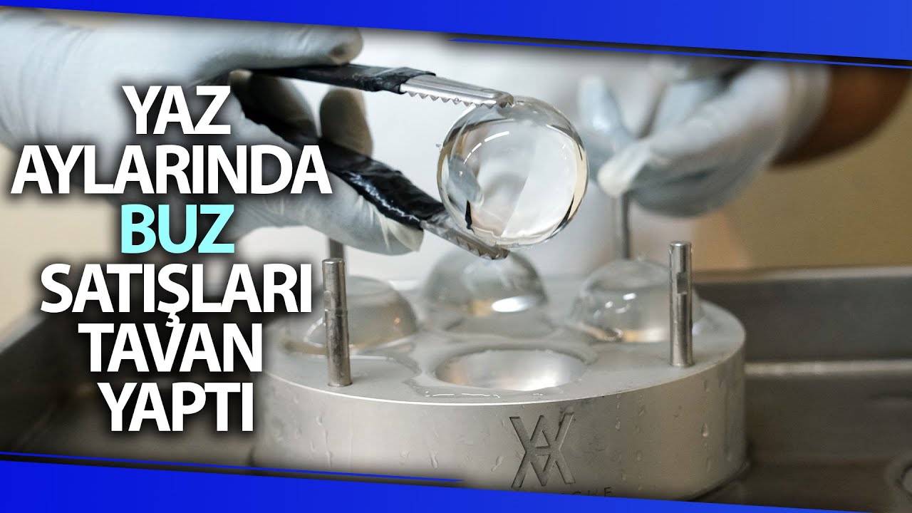 Yaz Aylarında Buz Satışları Tavan Yaptı