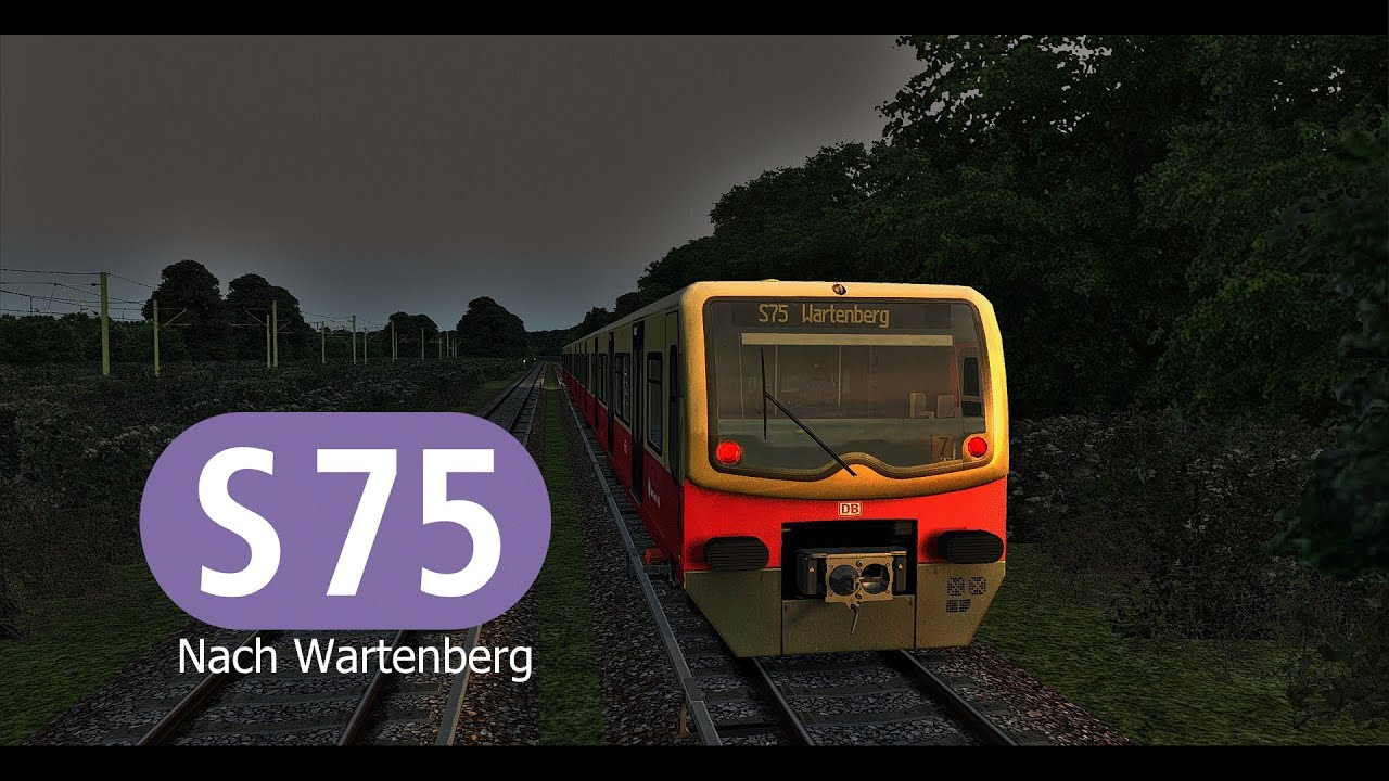 S-Bahn Berlin - S75 nach Wartenberg von Warschauer Straße - BR481 - Original Ansagen - LED ZZA