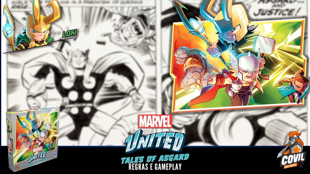 Marvel United Tales of Asgard -  Gameplay