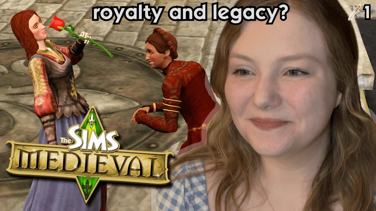 Пробую SIMS MEDIEVAL впервые!