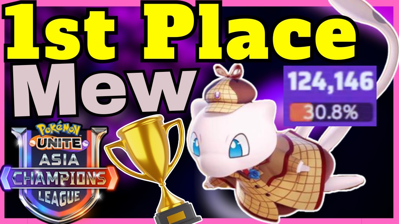 WINNING WITH MEW IN A TOURNAMENT | Mew Pokemon Unite
