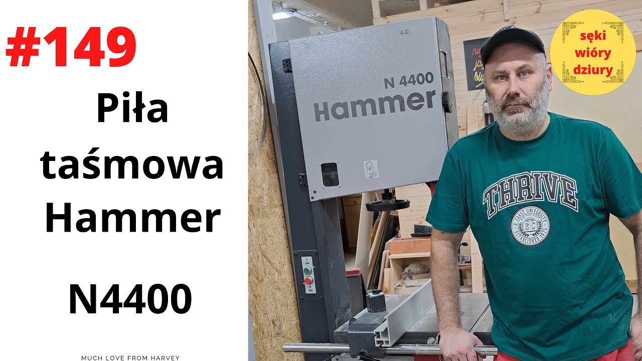 #149 Piła taśmowa Hammer N4400.