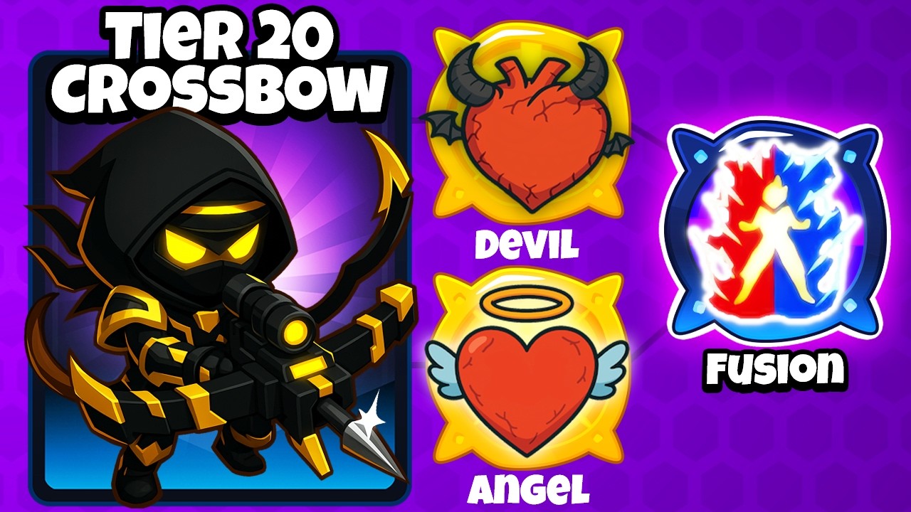 Tier 20 CROSSBOW GOD Destroys EVERYTHING!