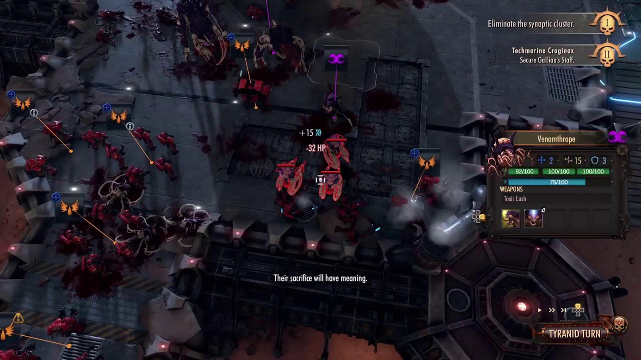 Warhammer 40,000 Battlesector campaign playthrough #8