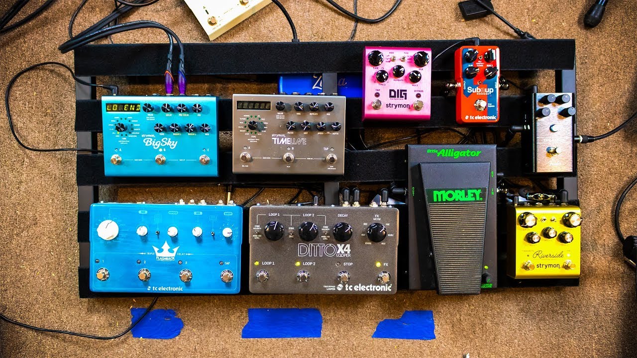 First Ambient Pedalboard Build in Years!