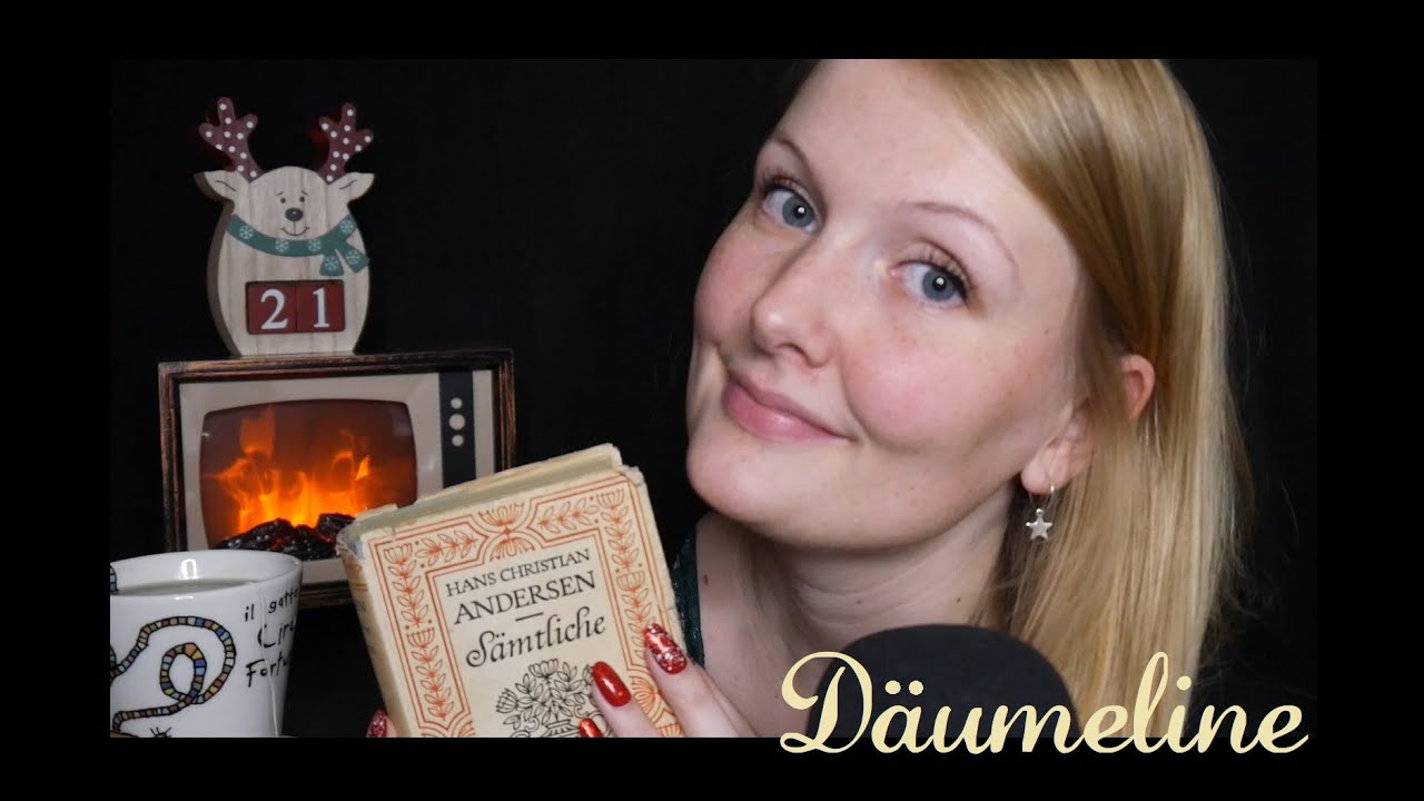 ASMR Märchenstunde 📖 Däumeline 🧚🏻‍♀️ whispering H. C. Andersen Adventskalender Türchen 3 🕯