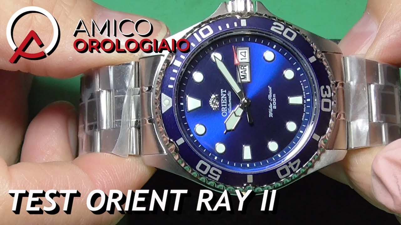 Testiamo Orient Ray 2