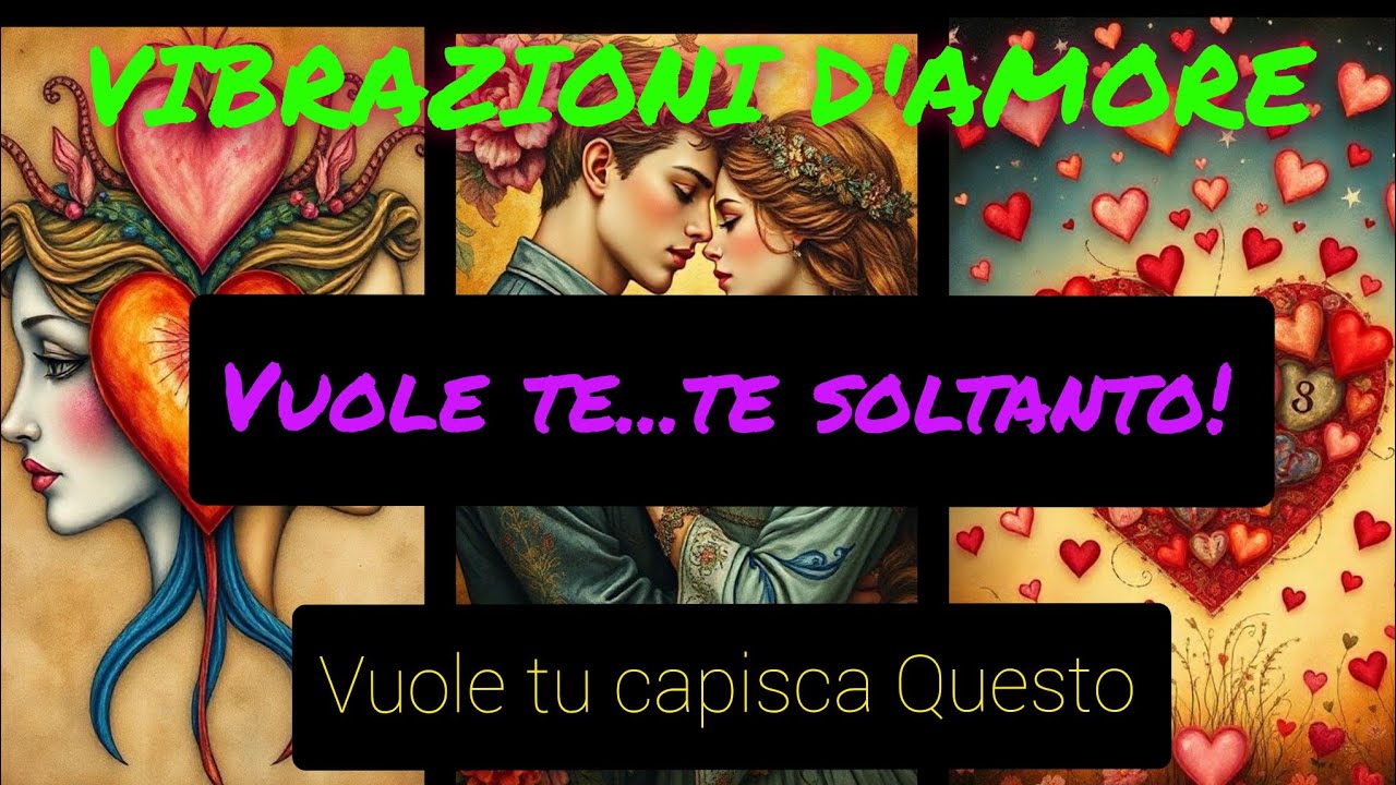 VUOLE TE...TE SOLTANTO!! VUOLE TU CAPISCA CHE....💕#tarocchi#Coppia#Amore#interattivotarocchi#lettura