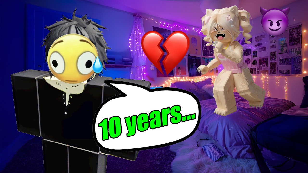 😈 I Came Back After 10 Years As A Werewolf #roblox #robloxstory