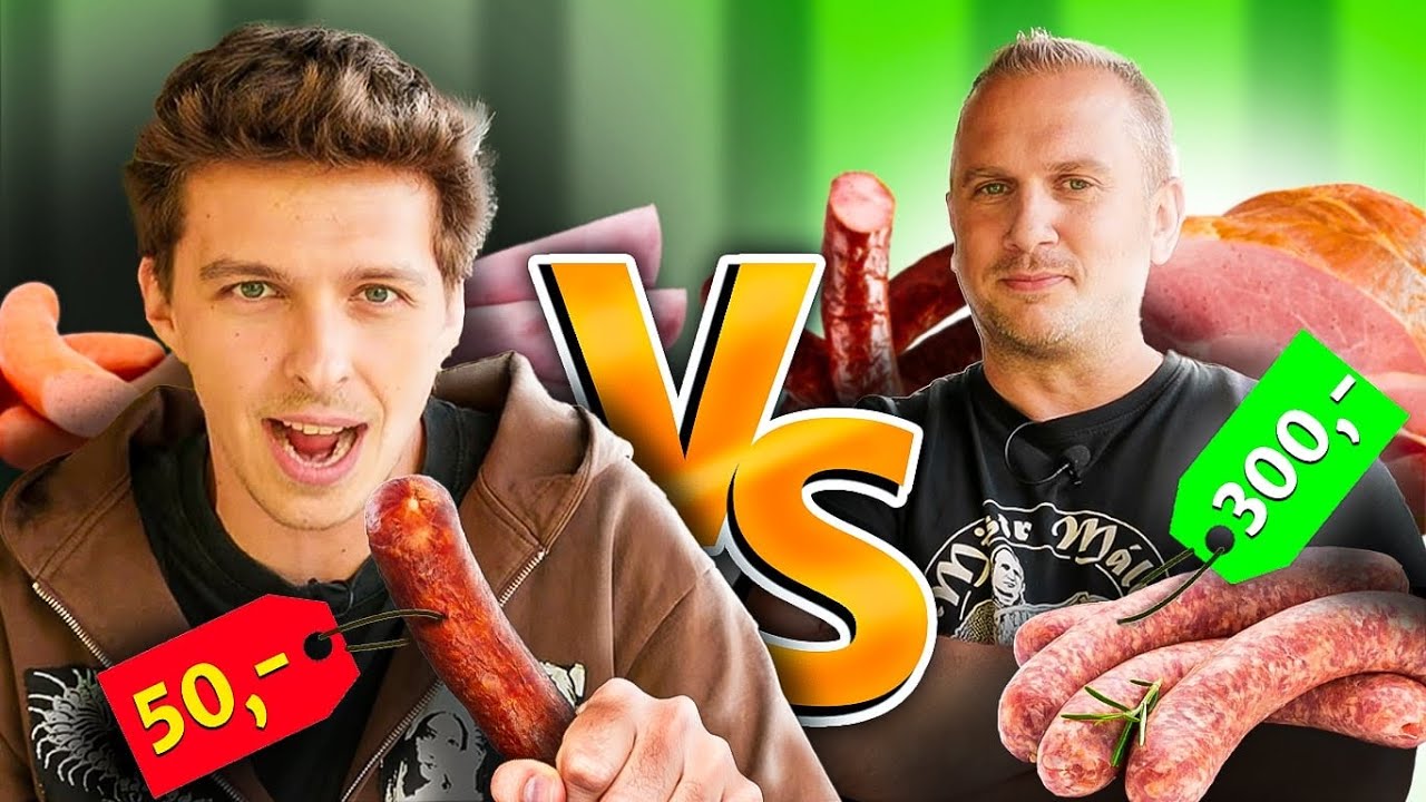 POZNÁME ROZDÍL MEZI LEVNOU ŠUNKOU NEBO ŠUNKOU ZA 3300KČ? 🤨