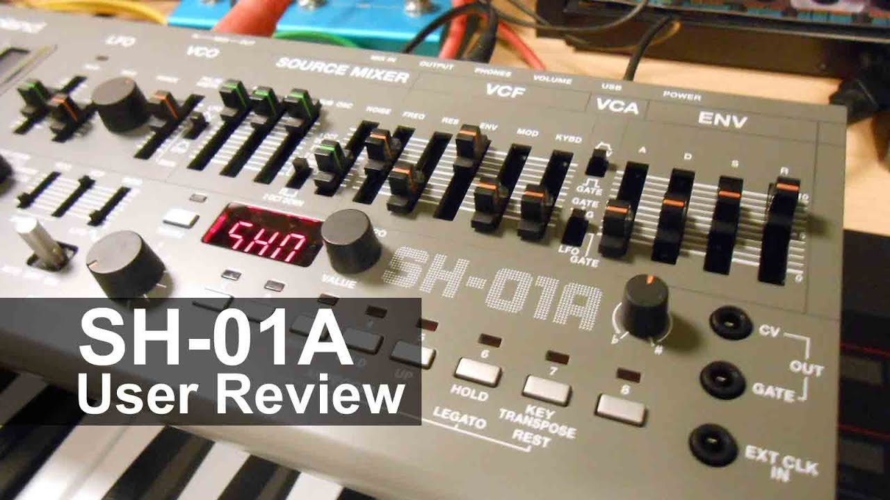 Roland SH-01A Synthesizer User Review SH-101