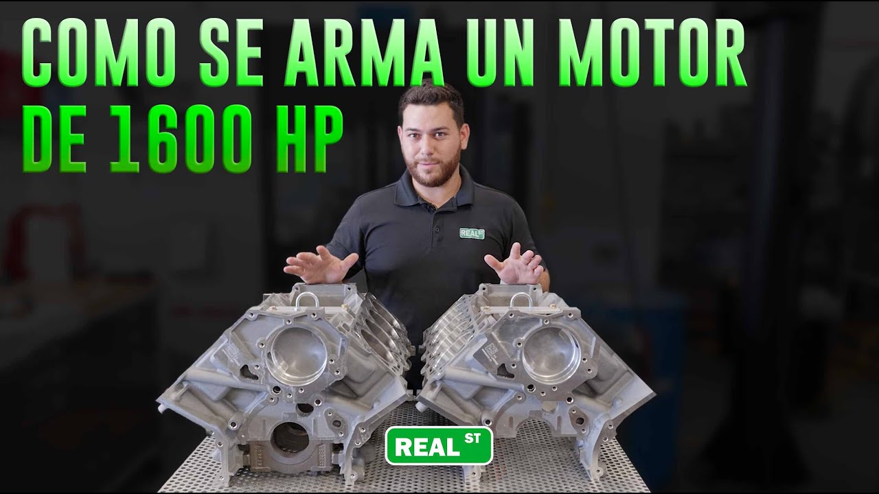 Cómo Se Arma Un Motor Coyote V8 De 1600HP | Detras De Camaras En FFRE