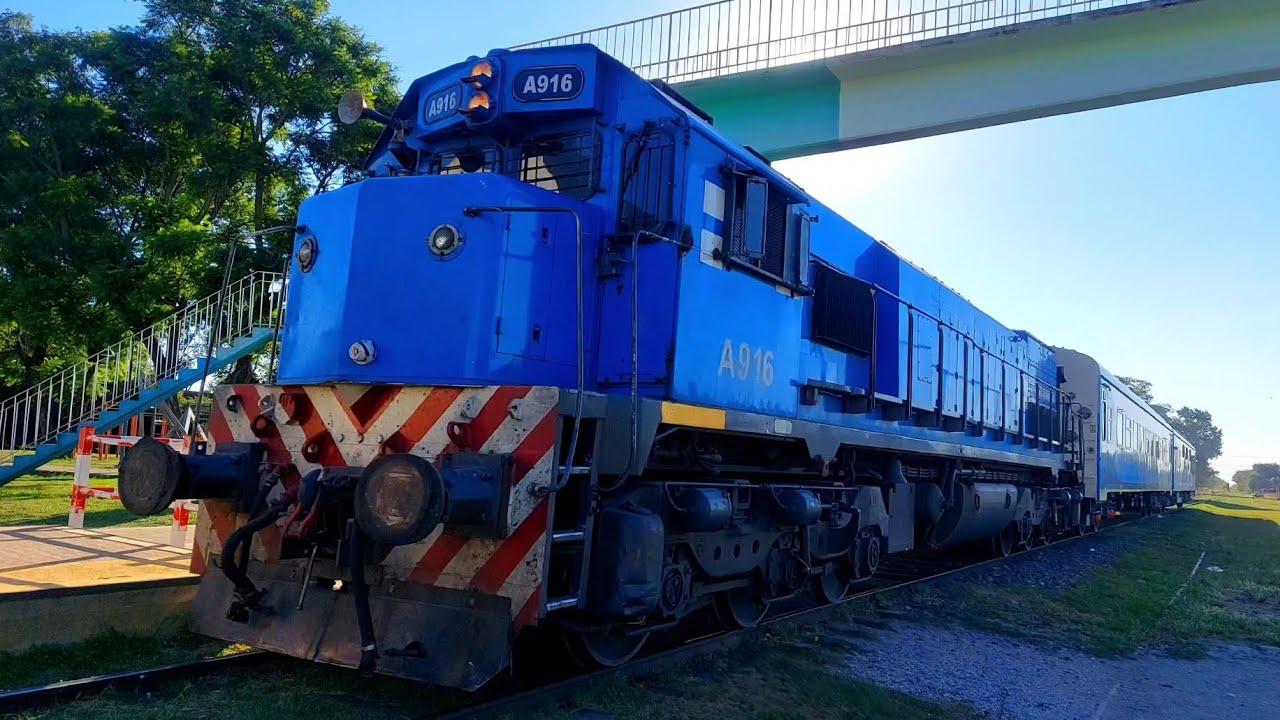 [4K] Traslado de material de Trenes Argentinos Operaciones (SOFSE) rumbo a Rosario!!!!!!