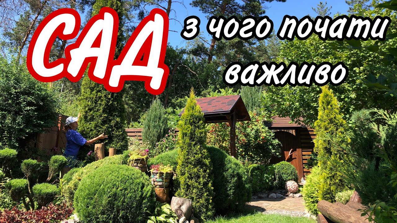 1 частина САД. З чого почати.ПЕРШІ важливі КРОКИ. Щоб ЦІКАВО.Які РОСЛИНИ НЕ раджу САДЖАТИ.ПОЛИВ саду