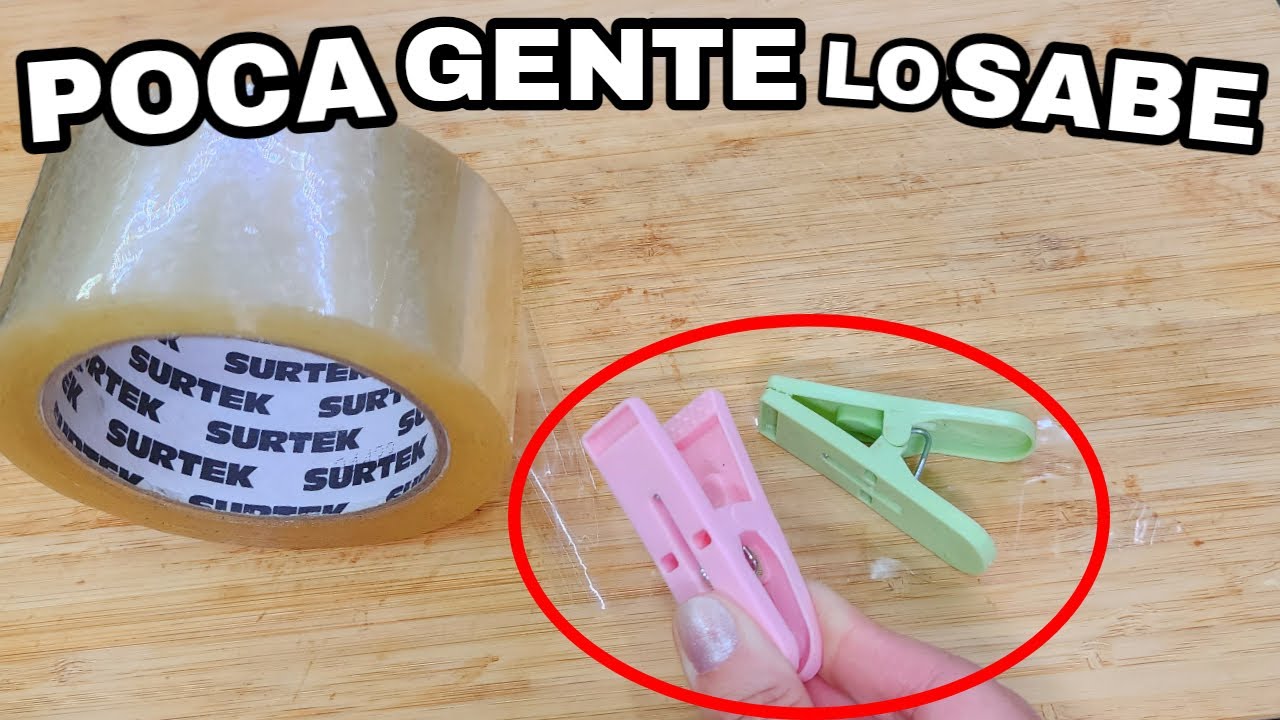Estas Pinzas de Ropa son un Tesoro y Pocas conocen sus usos