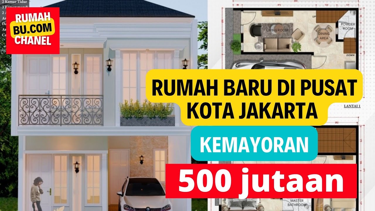 rumahbu , rumah baru murah di kemayoran jakarta pusat
