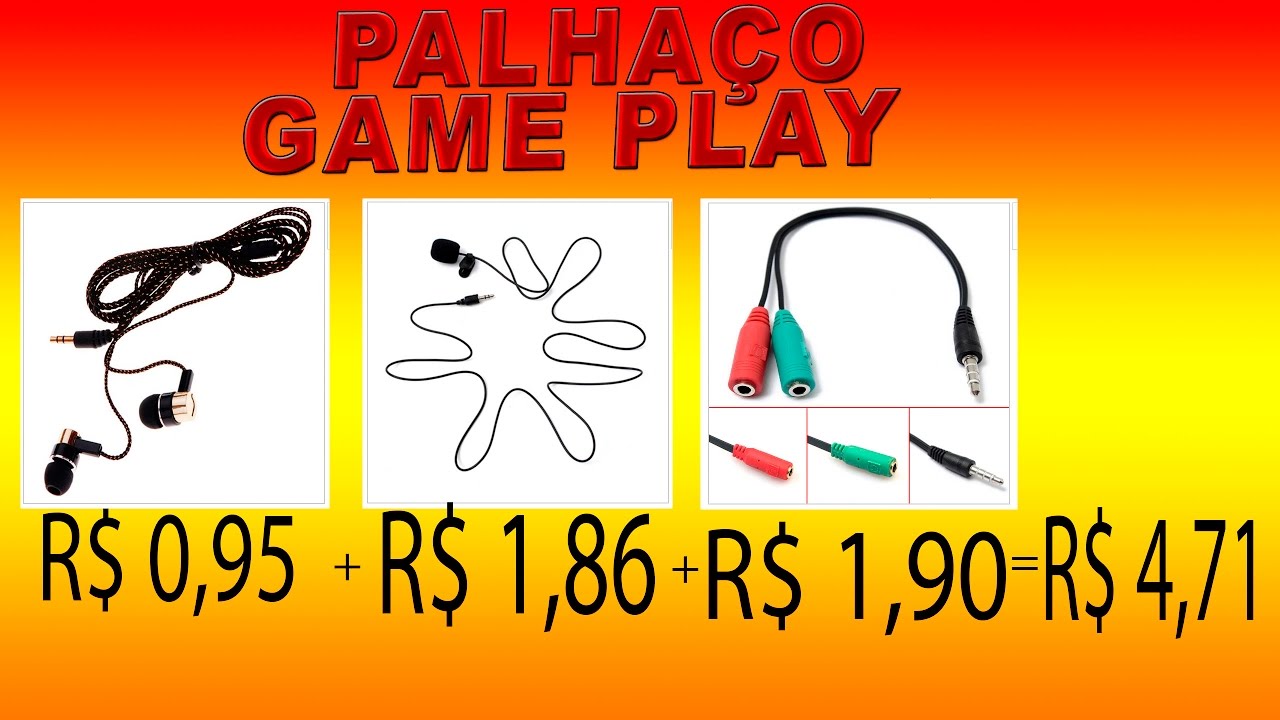 Fone + microfone  Baratinho para ps4    ( R$ 4,71)