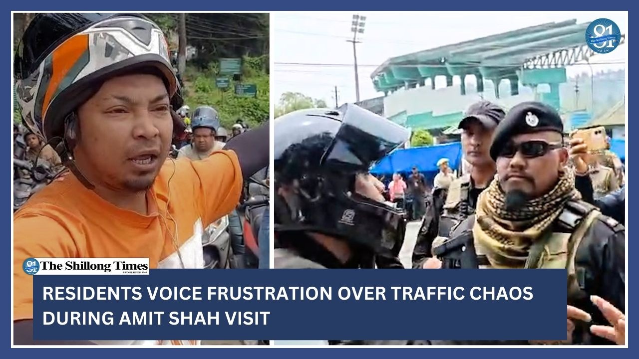 Residents voice frustration over traffic chaos during Amit Shah visit