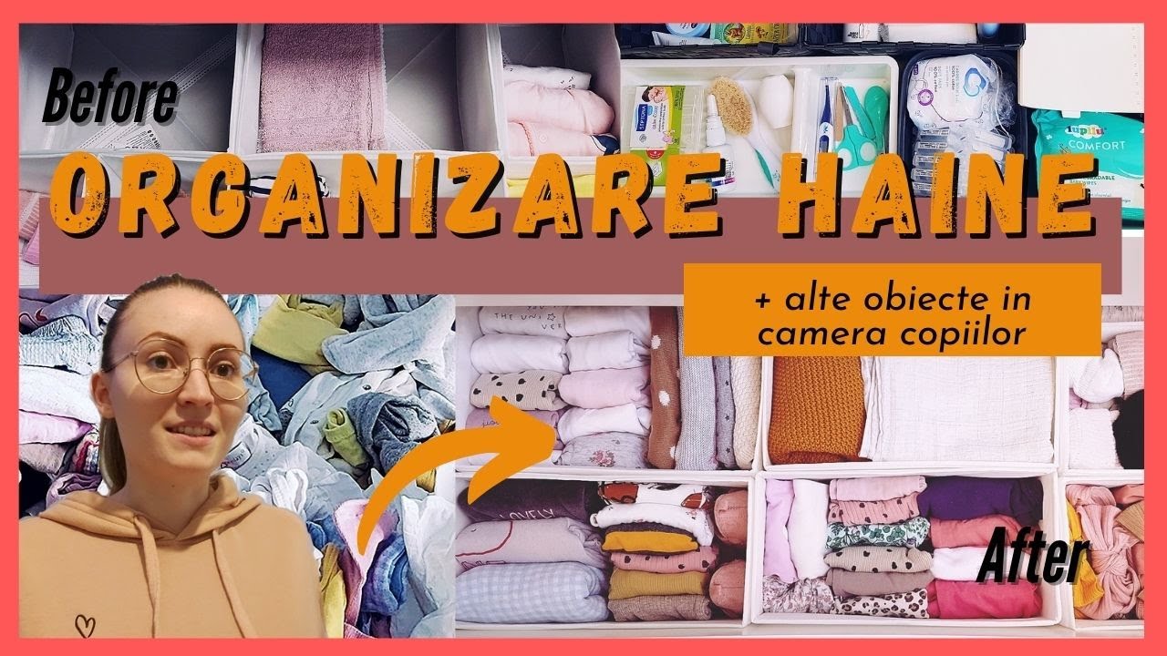 Organizare comoda cu haine bebelusi si alte obiecte necesare| Metode rapide de impaturire |Anca Deaj