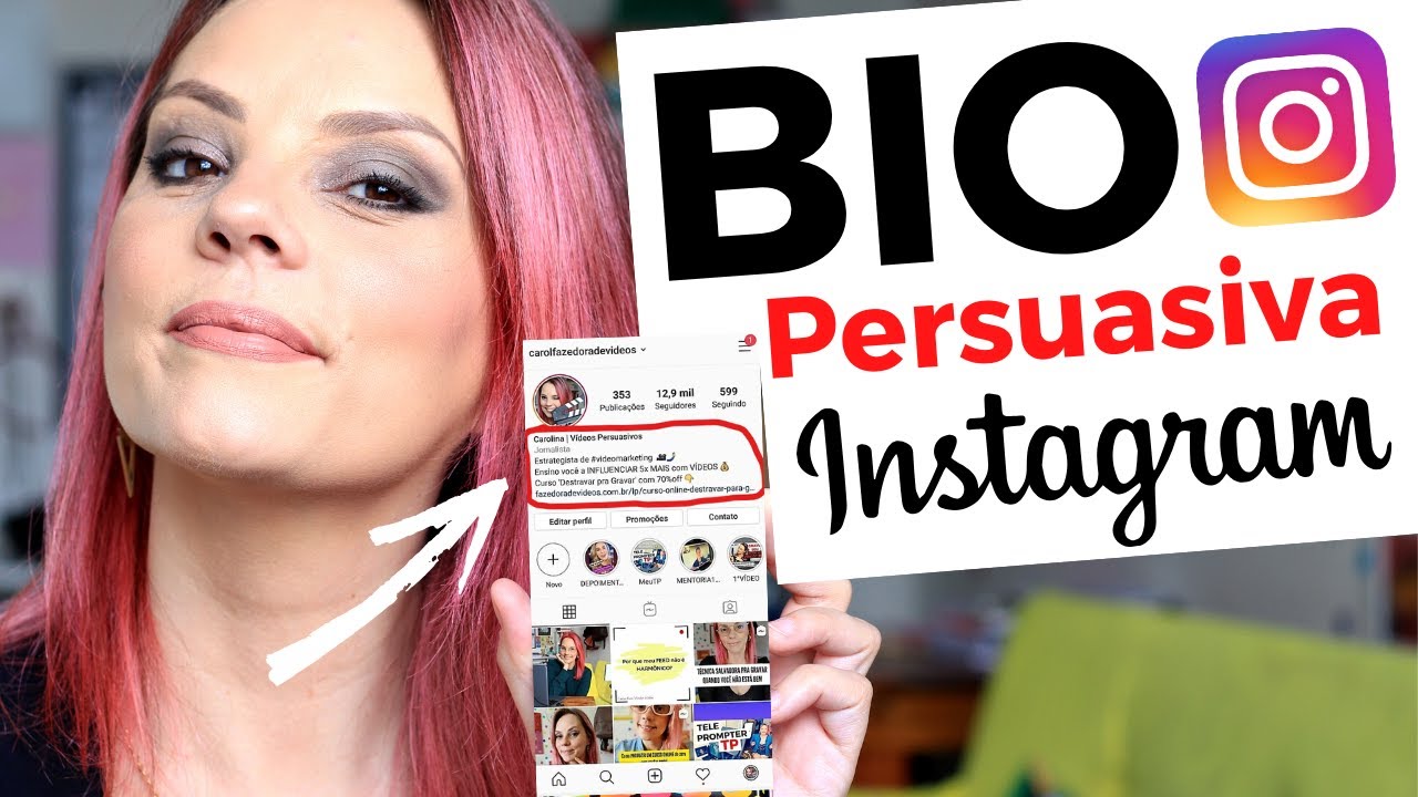 O que colocar na BIO do Instagram pra atrair + seguidores