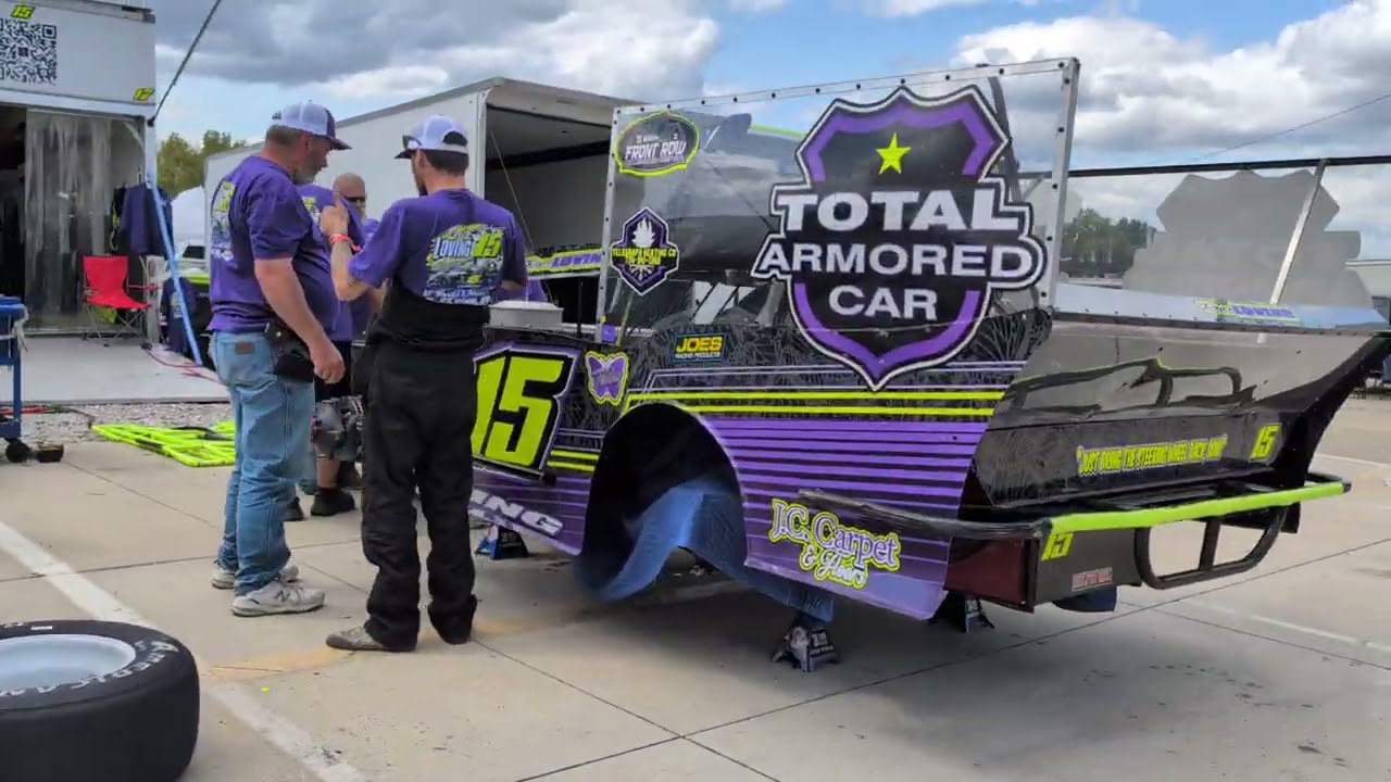 A walk though the pits 3-Hour Outlaw Late Model figure 8 race day Indianapolis Speedrome 9/6/2025