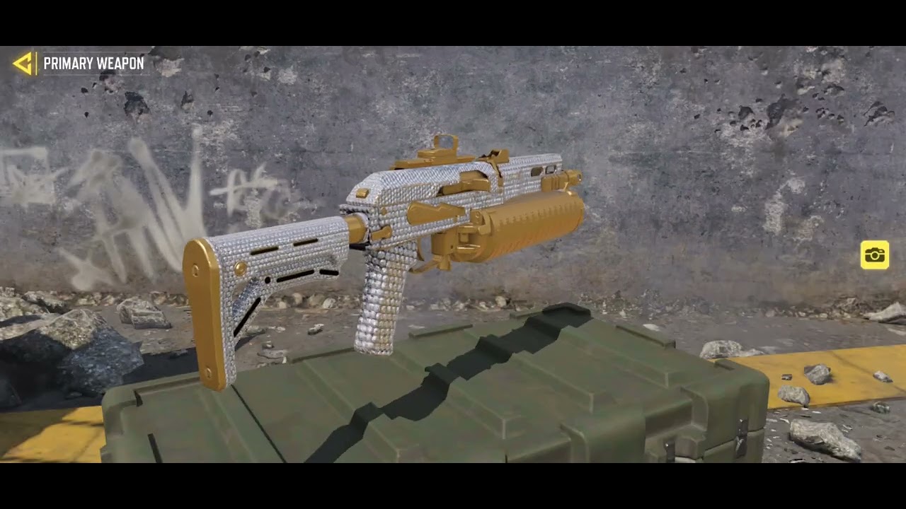 Diamond camo,SMG