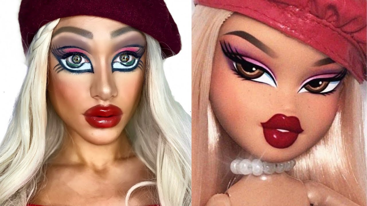 BRATZ DOLL MAKEUP TUTORIAL!! Halloween 2020