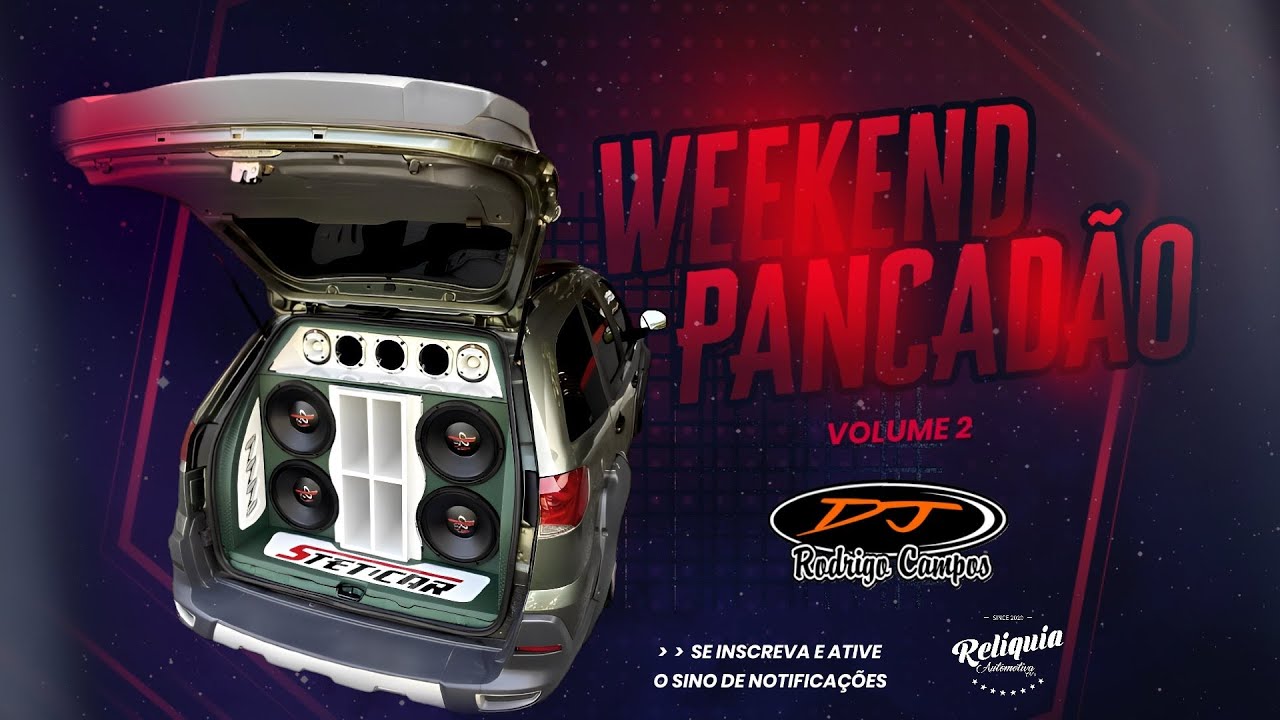 CD PALIO WEEKEND PANCADÃO VOLUME 2 ELETRO DANCE PANCADÃO - DJ RODRIGO CAMPOS